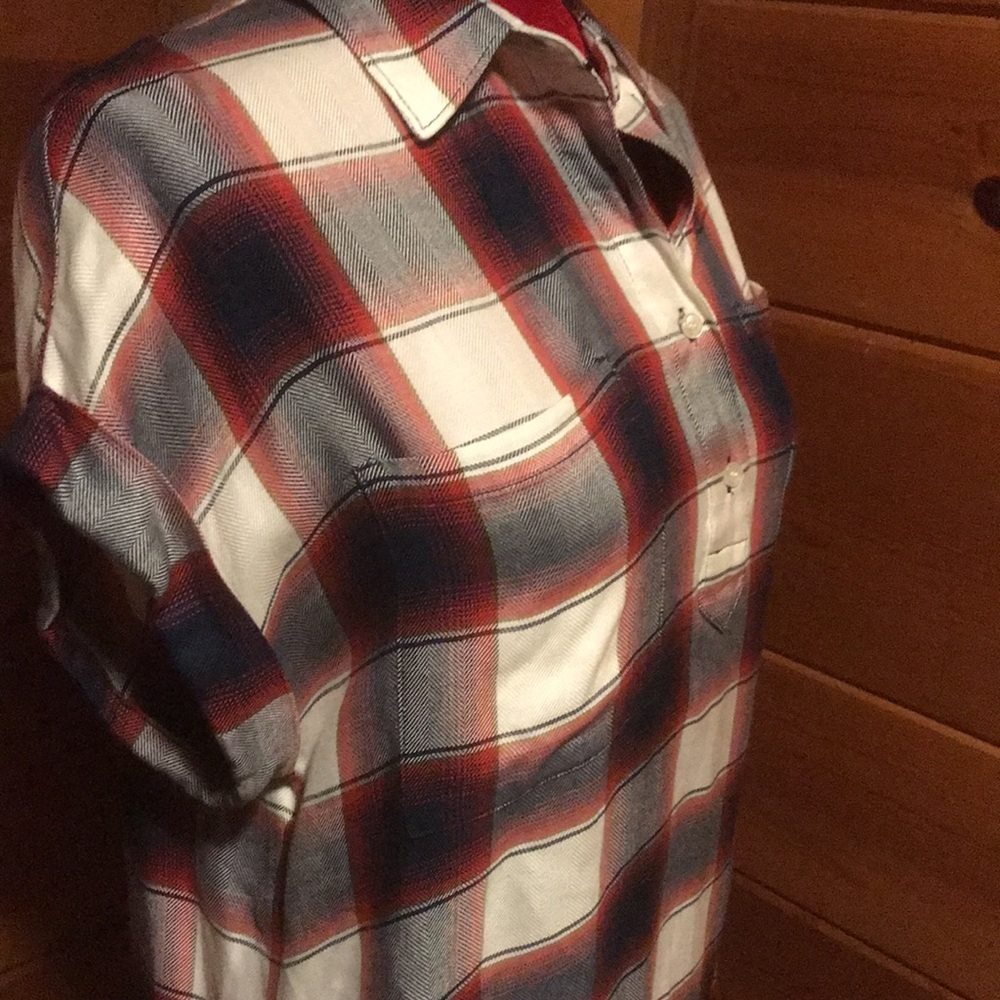 LL Bean Signature plaid shirt